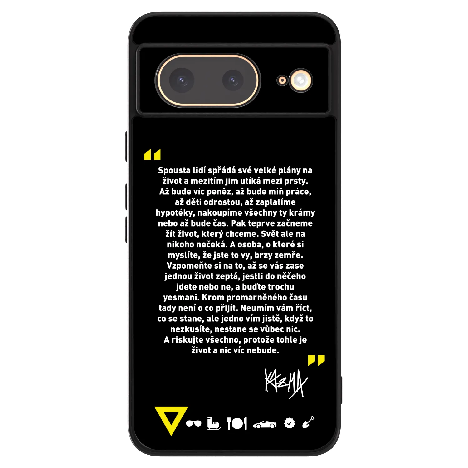 Picasee ULTIMATE CASE pro Google Pixel 8 - Kazma - BUĎTE TROCHU YESMANI