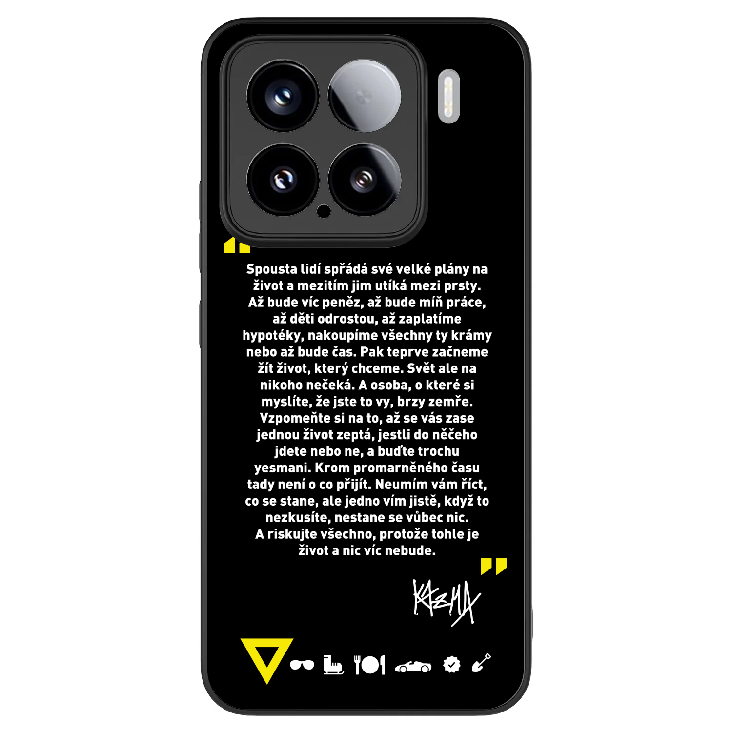 ULTIMATE CASE pro Xiaomi 15 - Kazma - BUĎTE TROCHU YESMANI