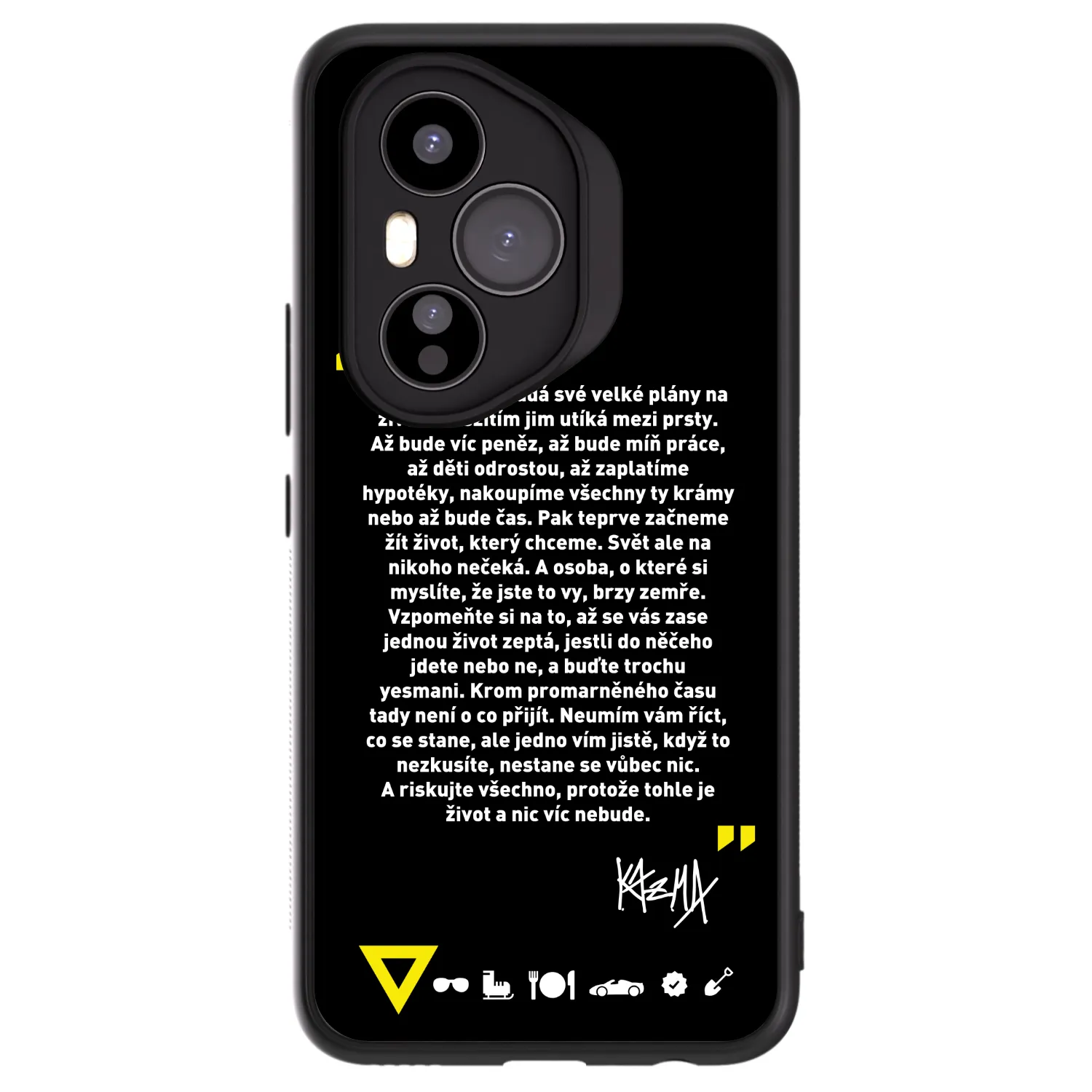 Picasee ULTIMATE CASE pro Honor 400 Pro 5G - Kazma - BUĎTE TROCHU YESMANI