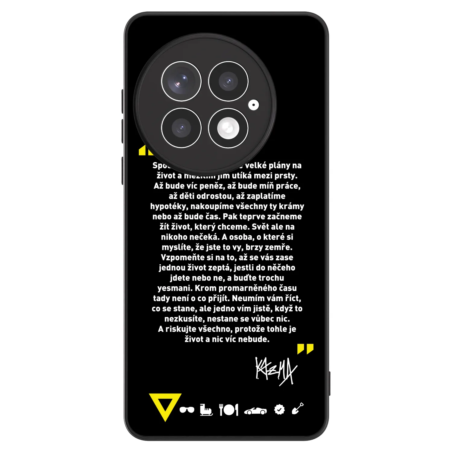 Picasee ULTIMATE CASE pro OnePlus 13 5G - Kazma - BUĎTE TROCHU YESMANI