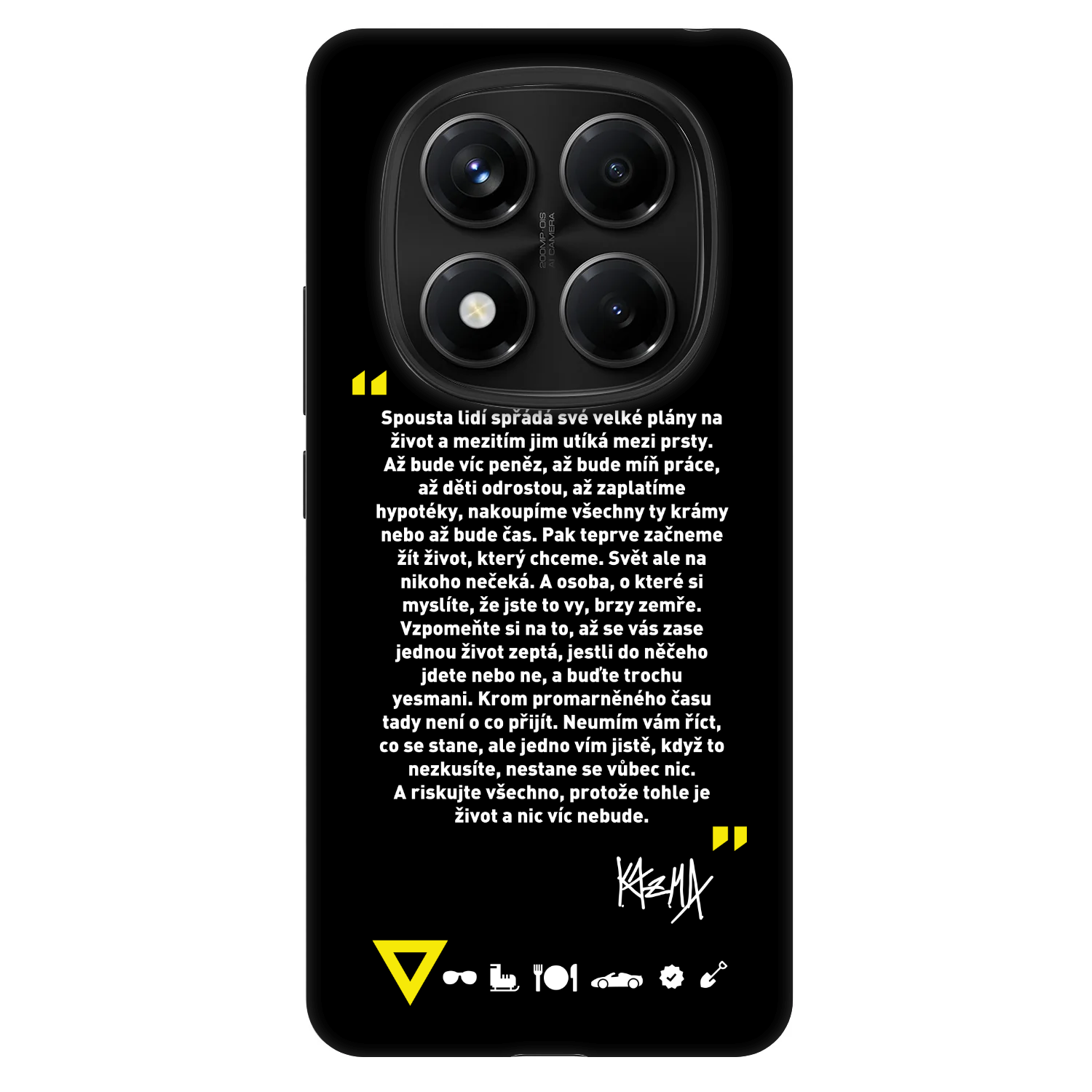 Fashion Case pre Xiaomi Redmi Note 14 Pro 5G - Kazma - BUĎTE TROCHU YESMANI