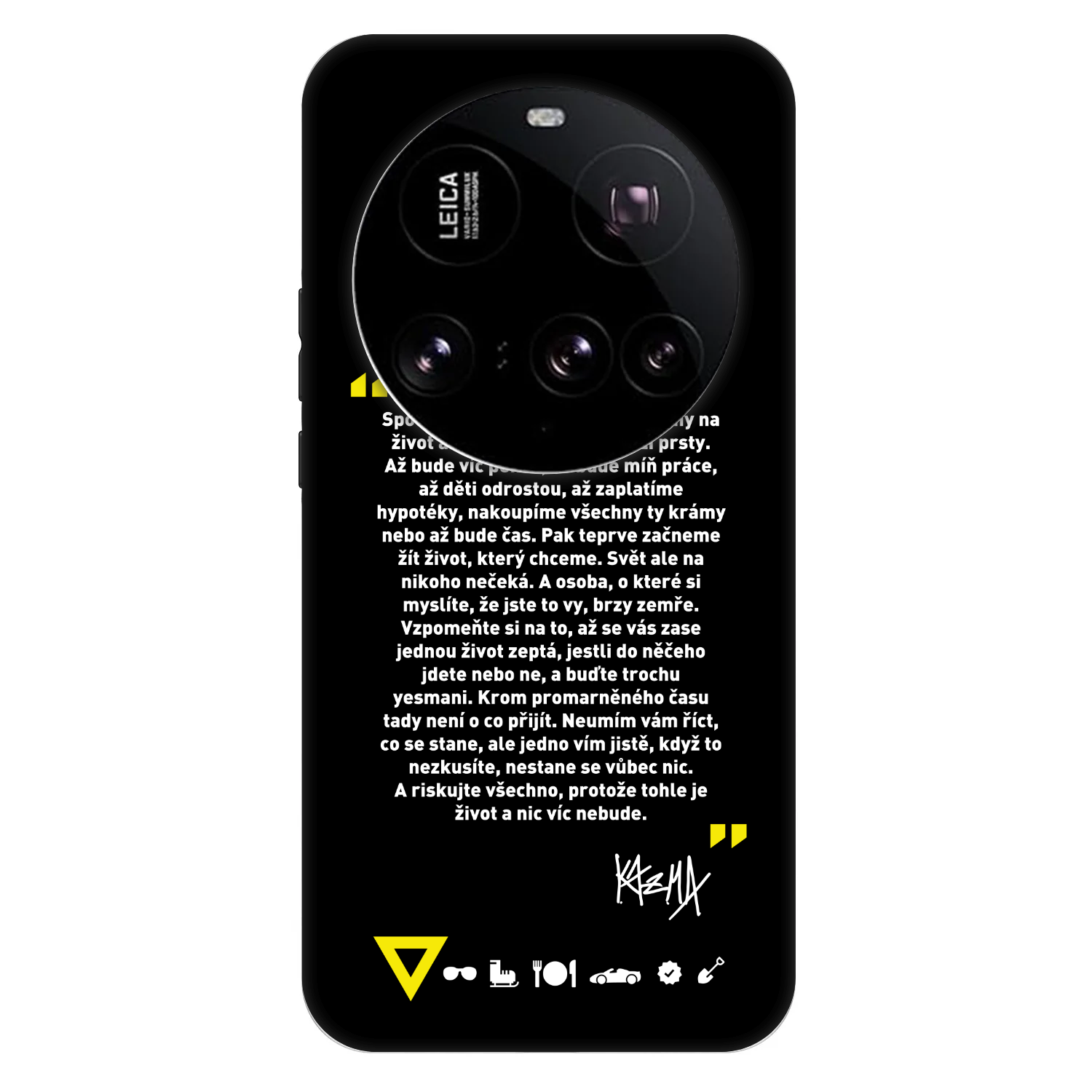 Picasee Fashion Case pre Xiaomi 15 Ultra - Kazma - BUĎTE TROCHU YESMANI