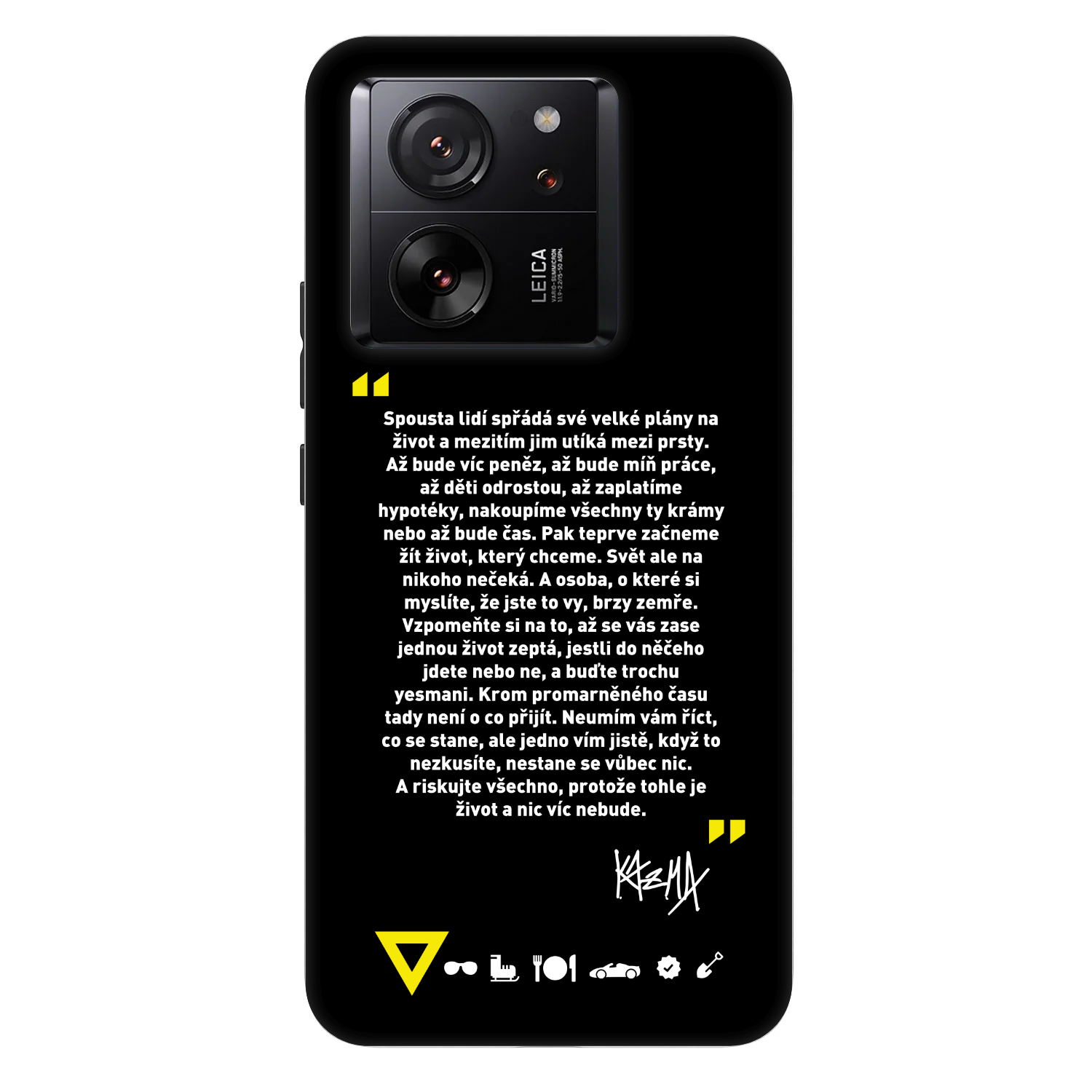 Picasee Fashion Case pre Xiaomi 13T Pro - Kazma - BUĎTE TROCHU YESMANI