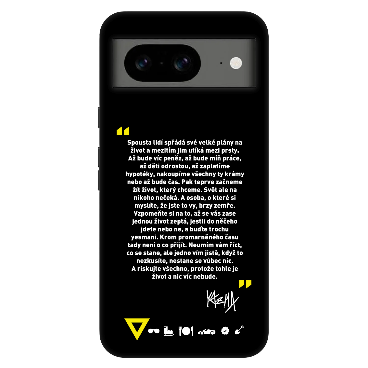 Picasee Fashion Case pre Google Pixel 8 Pro - Kazma - BUĎTE TROCHU YESMANI