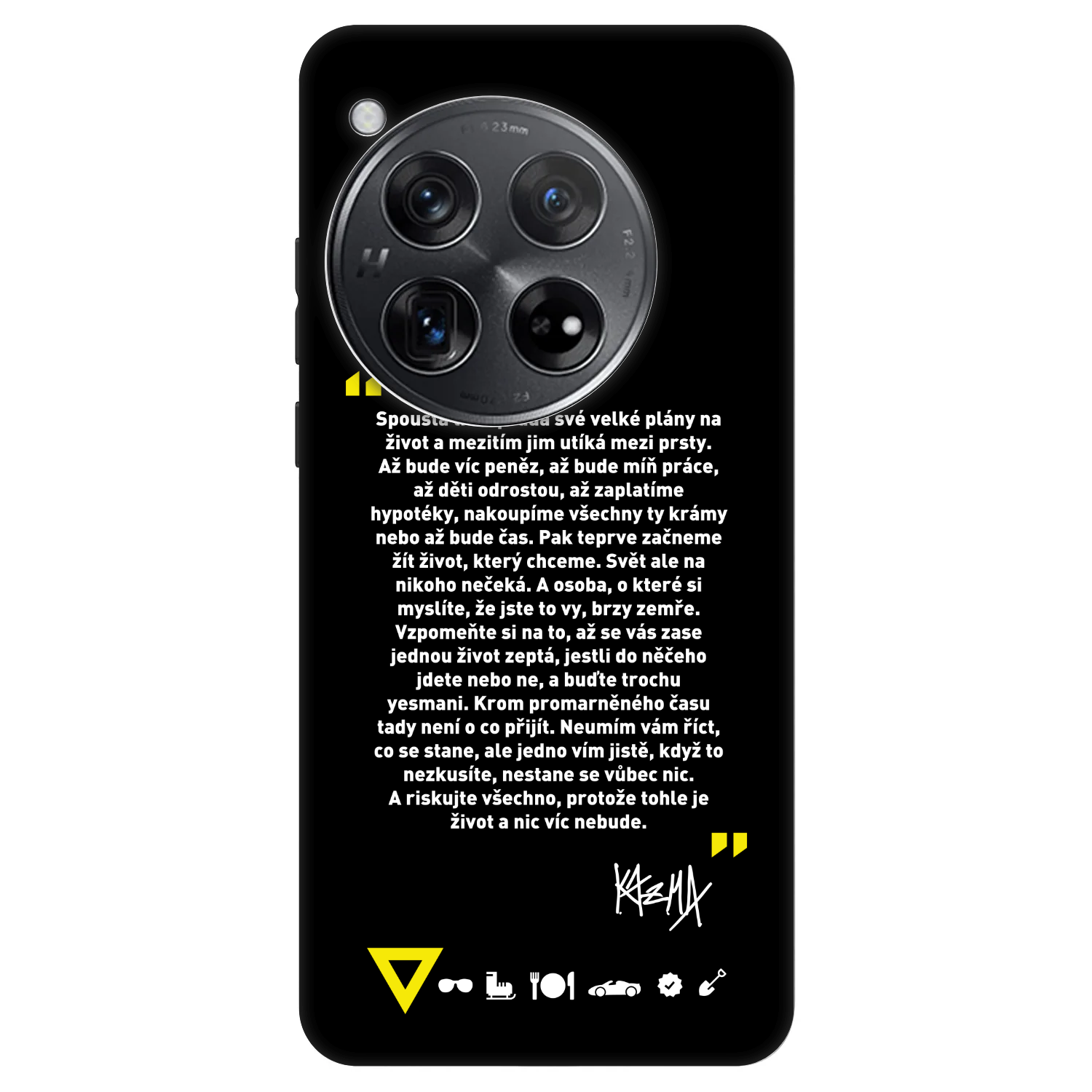 Picasee Fashion Case pre OnePlus 12 5G - Kazma - BUĎTE TROCHU YESMANI