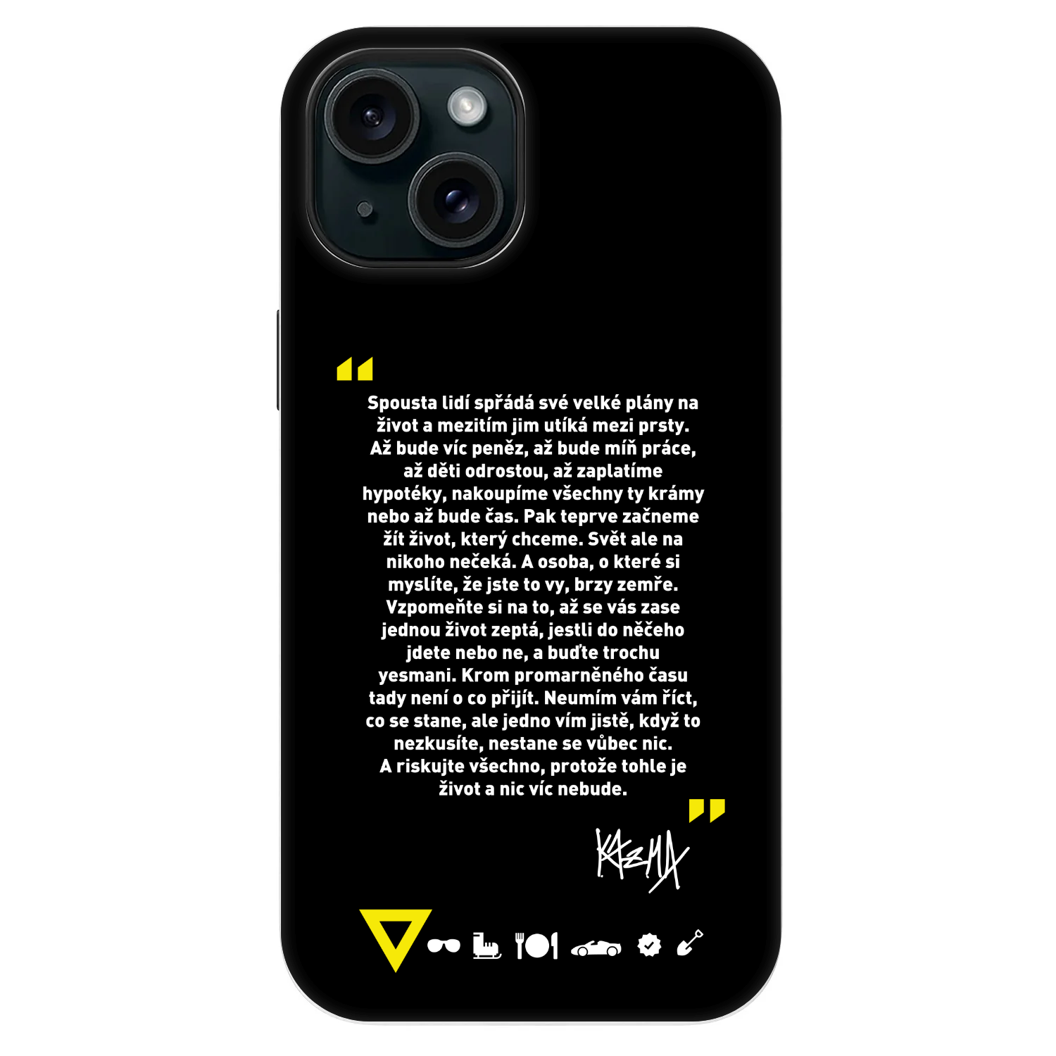 Picasee Fashion Case MagSafe pre Apple iPhone 13 - Kazma - BUĎTE TROCHU YESMANI