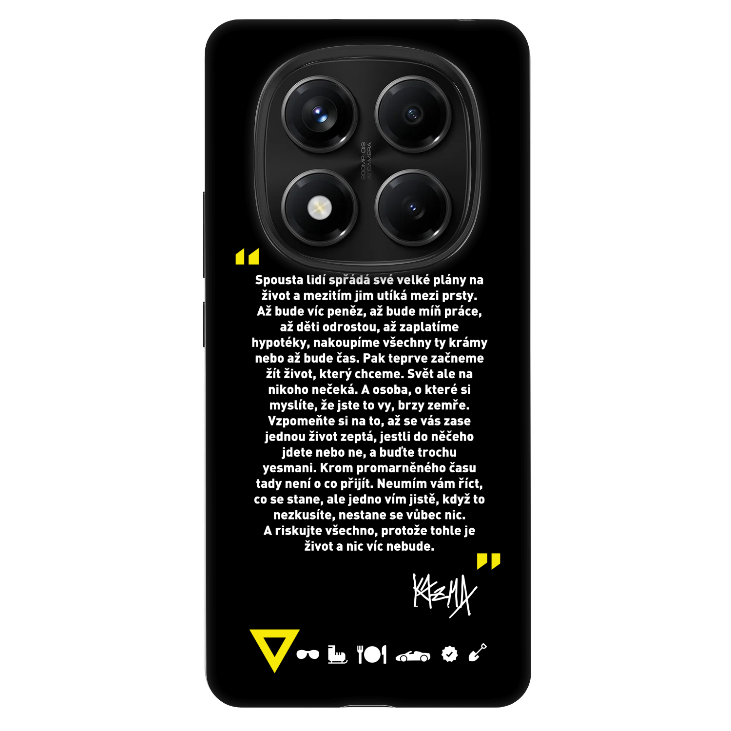 Fashion Case pre Xiaomi Redmi Note 14 Pro 4G - Kazma - BUĎTE TROCHU YESMANI