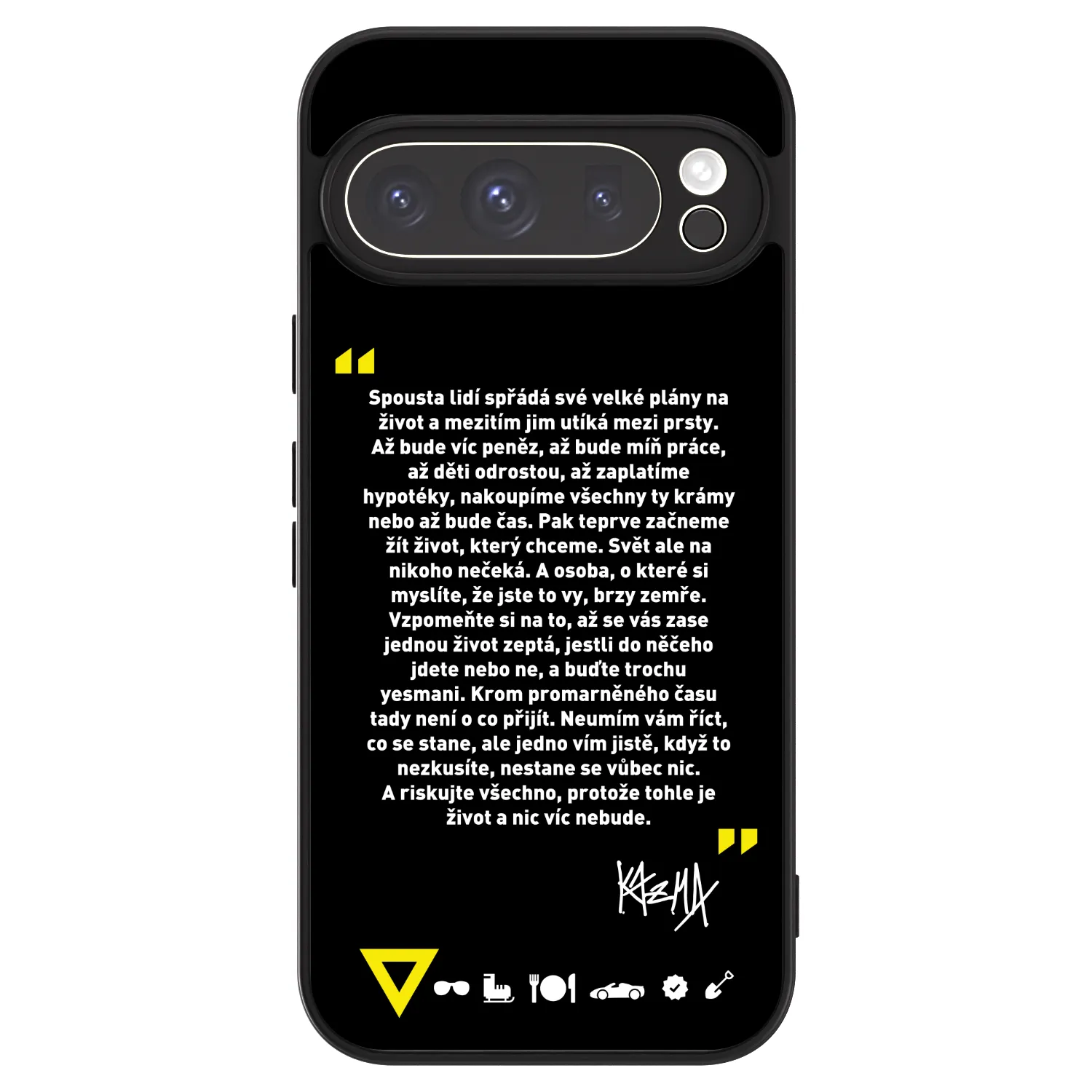 Picasee ULTIMATE CASE pro Google Pixel 9 Pro XL - Kazma - BUĎTE TROCHU YESMANI