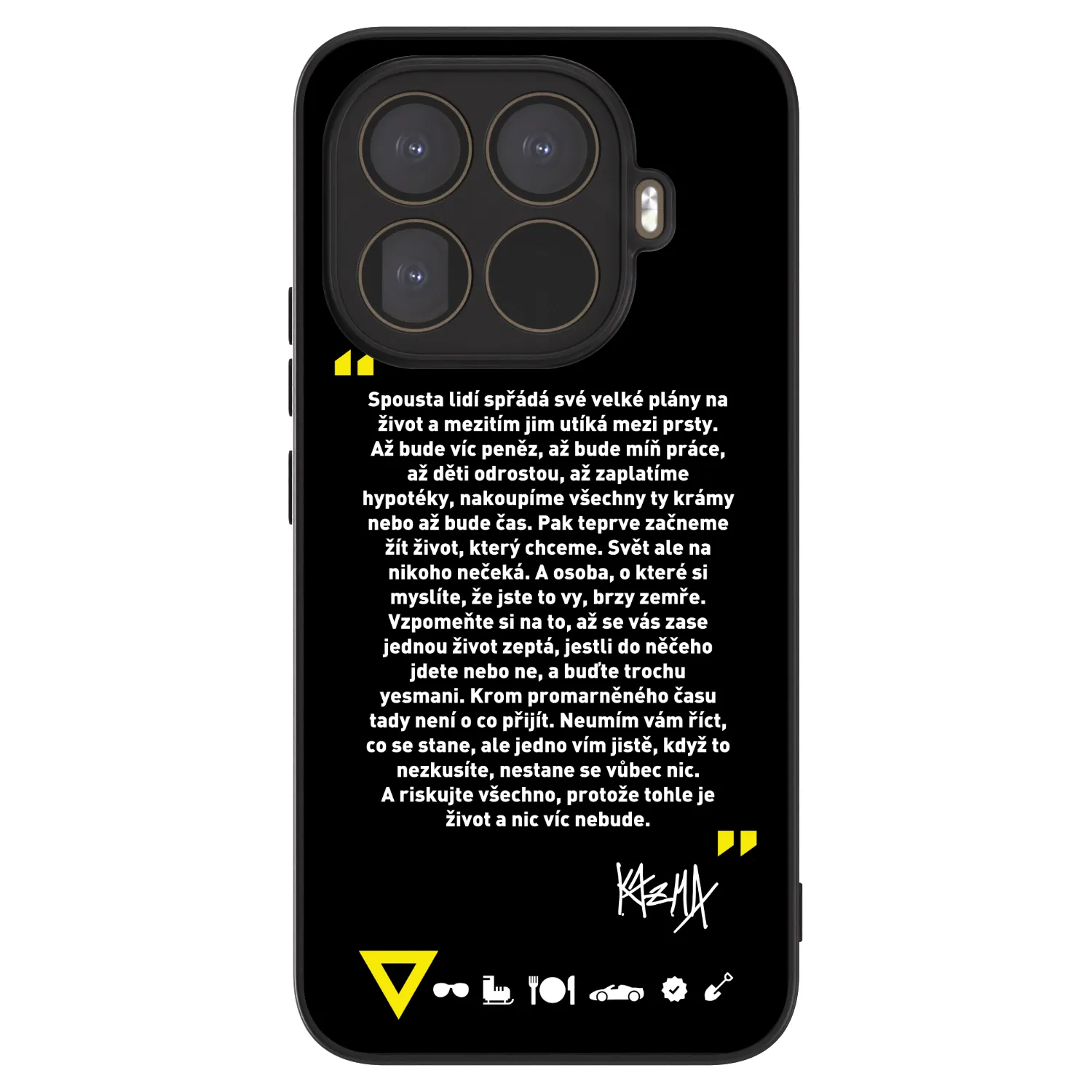 Picasee ULTIMATE CASE pro Xiaomi 15T Pro - Kazma - BUĎTE TROCHU YESMANI