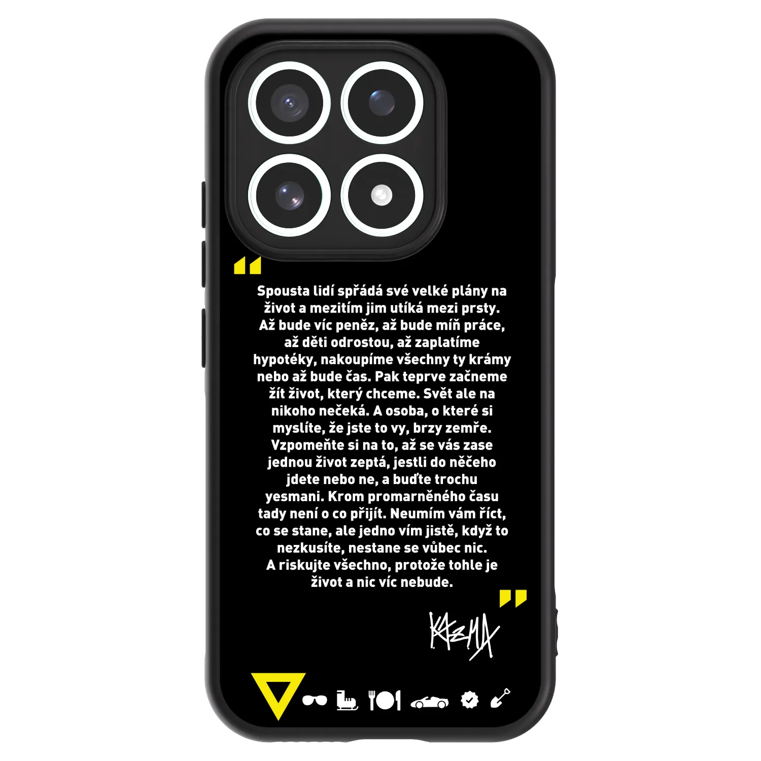 Picasee ULTIMATE CASE pro Xiaomi 17 - Kazma - BUĎTE TROCHU YESMANI
