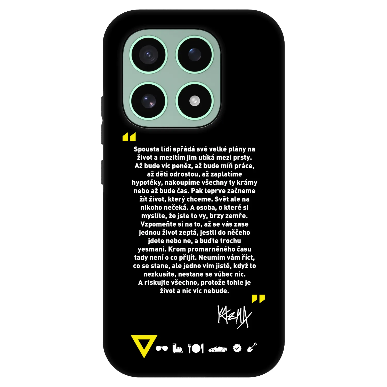 Picasee Fashion Case pre Xiaomi 17 - Kazma - BUĎTE TROCHU YESMANI