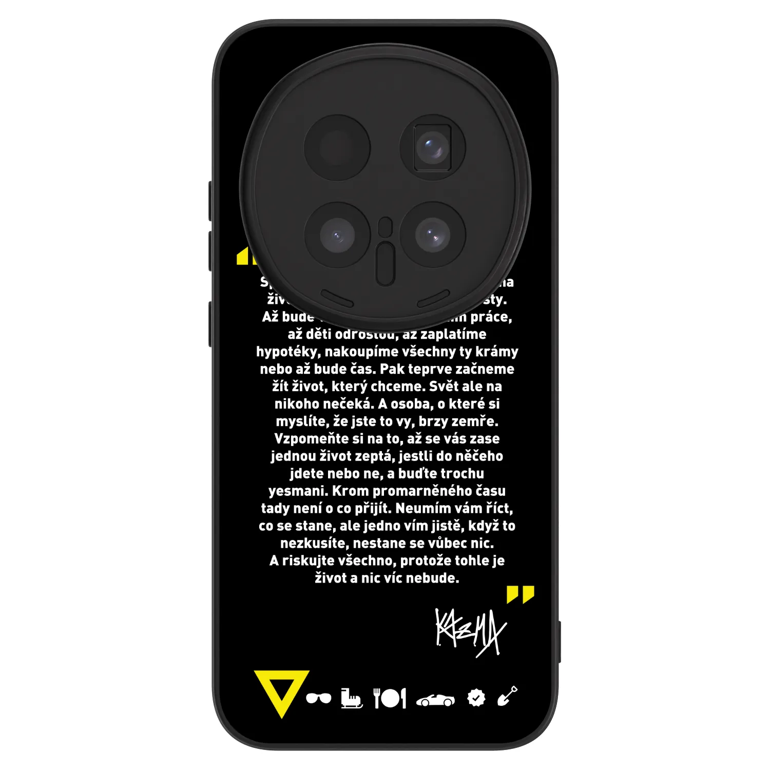 Picasee ULTIMATE CASE pro Honor Magic8 Pro 5G - Kazma - BUĎTE TROCHU YESMANI