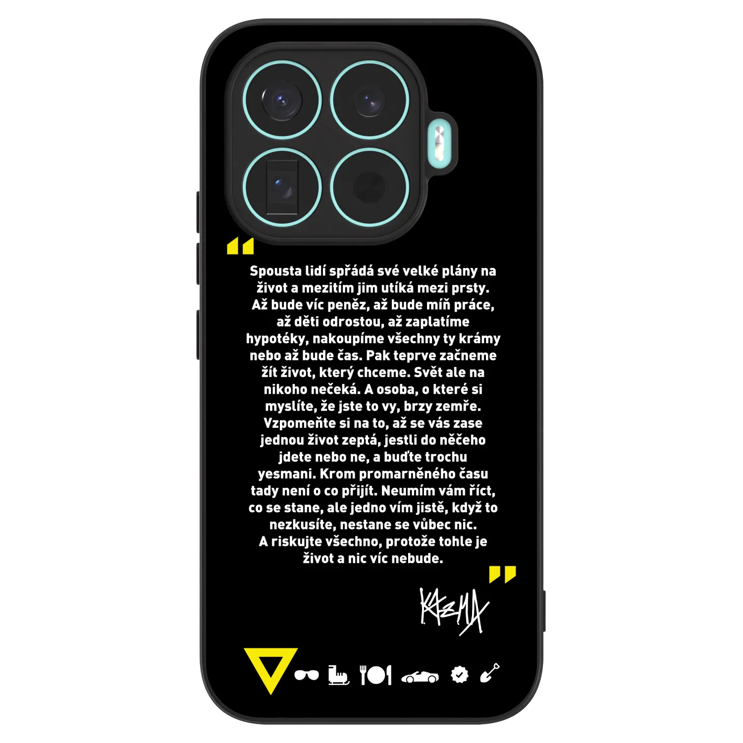 Picasee ULTIMATE CASE pro Xiaomi 17T - Kazma - BUĎTE TROCHU YESMANI