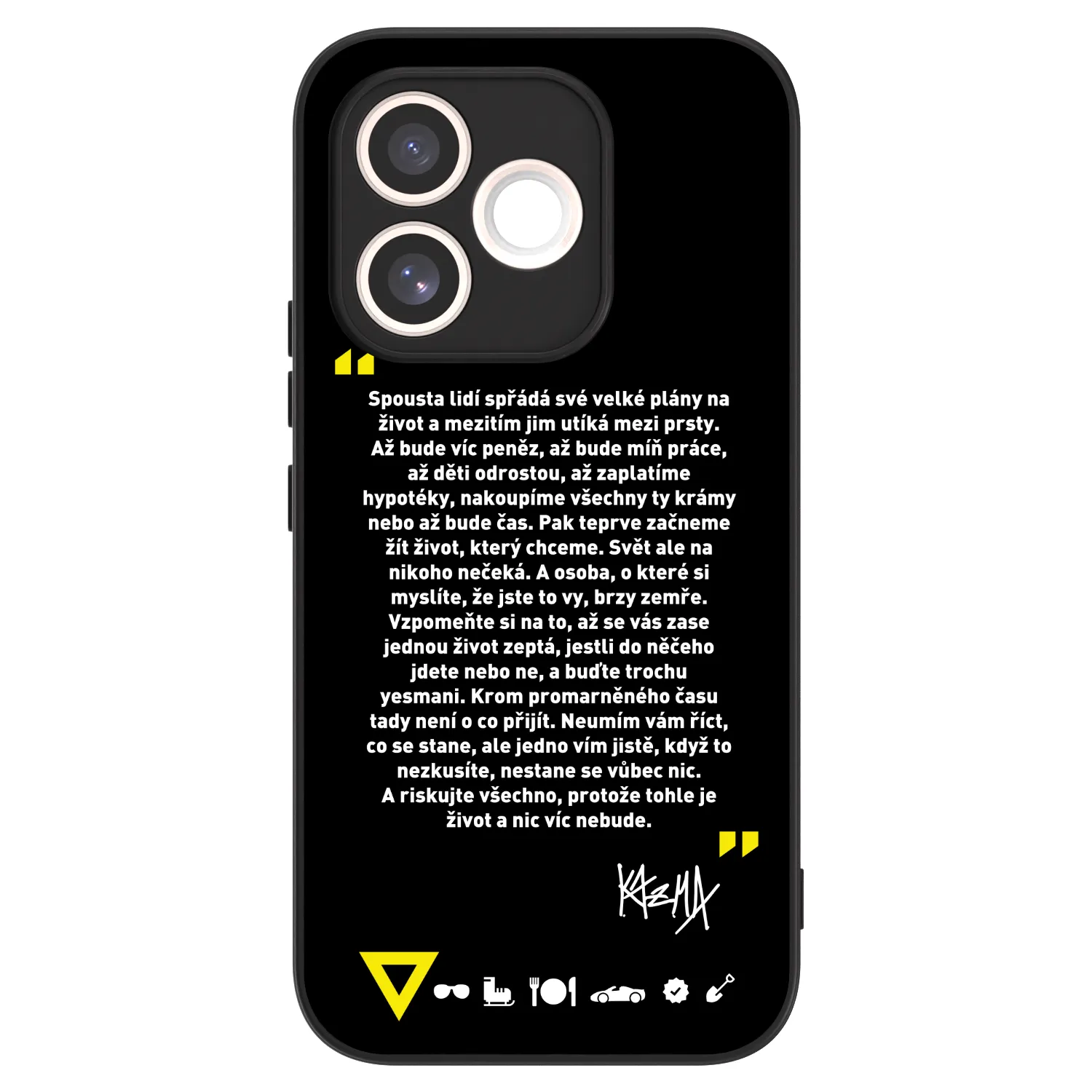 Picasee ULTIMATE CASE pro Honor 600 Lite - Kazma - BUĎTE TROCHU YESMANI