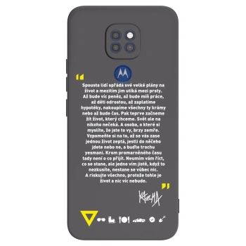 Obal pre Motorola Moto G9 Play - Kazma - BUĎTE TROCHU YESMANI