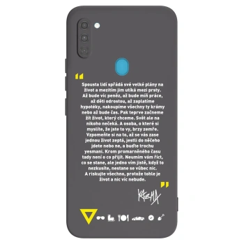 Obal pre Samsung Galaxy M11 - Kazma - BUĎTE TROCHU YESMANI