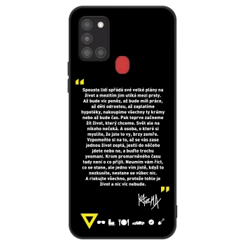 Obal pre Samsung Galaxy A21s - Kazma - BUĎTE TROCHU YESMANI