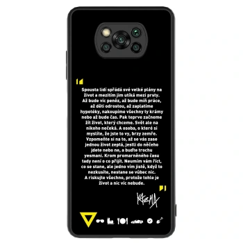 Obal pre Xiaomi Poco X3 - Kazma - BUĎTE TROCHU YESMANI