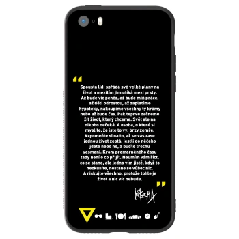 Obal pre Apple iPhone 5/5S/SE - Kazma - BUĎTE TROCHU YESMANI