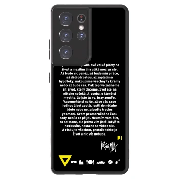 Obal pre Samsung Galaxy S21 Ultra 5G G998B - Kazma - BUĎTE TROCHU YESMANI