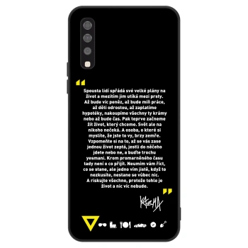 Obal pre Samsung Galaxy A70 A705F - Kazma - BUĎTE TROCHU YESMANI