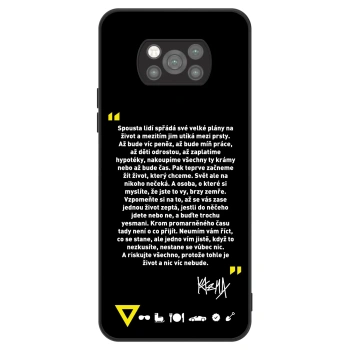 Obal pre Xiaomi Poco X3 Pro - Kazma - BUĎTE TROCHU YESMANI