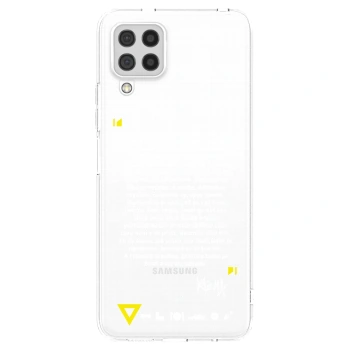Picasee silikónový prehľadný obal pre Samsung Galaxy A22 A225F 4G - Kazma - BUĎTE TROCHU YESMANI