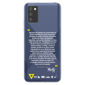 Obal pre Samsung Galaxy A03s A037G - Kazma - BUĎTE TROCHU YESMANI