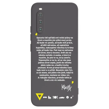 Obal pre Sony Xperia 10 IV 5G - Kazma - BUĎTE TROCHU YESMANI