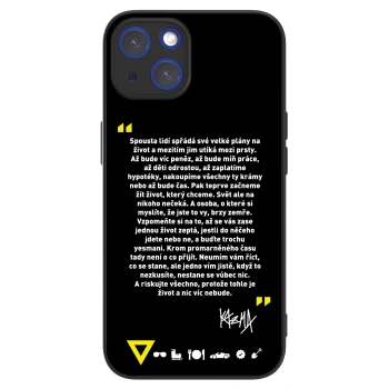 Picasee ULTIMATE CASE pro Apple iPhone 14 - Kazma - BUĎTE TROCHU YESMANI