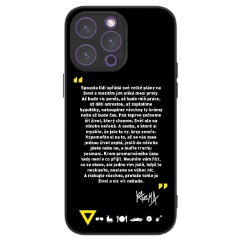 Picasee ULTIMATE CASE pro Apple iPhone 14 Pro Max - Kazma - BUĎTE TROCHU YESMANI