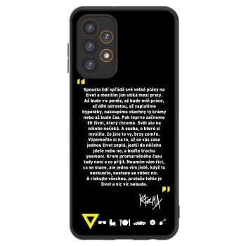 Picasee ULTIMATE CASE pro Samsung Galaxy A23 A235F 4G - Kazma - BUĎTE TROCHU YESMANI