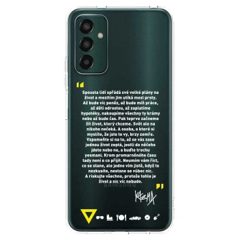 Obal pre Samsung Galaxy M23 5G - Kazma - BUĎTE TROCHU YESMANI