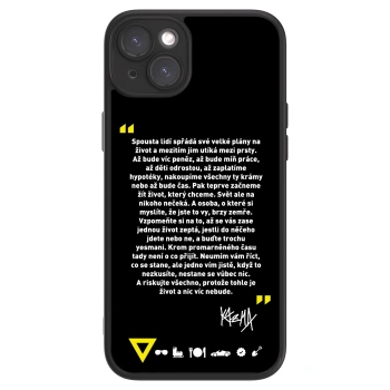 Picasee ULTIMATE CASE pro Apple iPhone 15 Plus - Kazma - BUĎTE TROCHU YESMANI