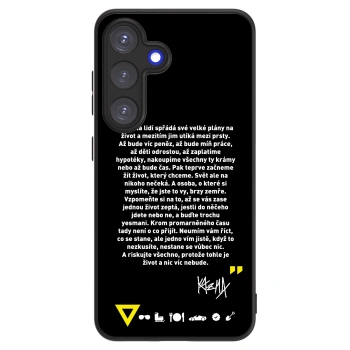 Picasee ULTIMATE CASE pro Samsung Galaxy A25 A256B 5G - Kazma - BUĎTE TROCHU YESMANI