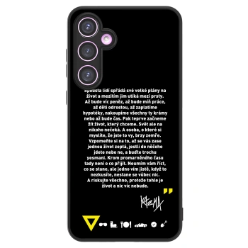 Picasee ULTIMATE CASE pro Samsung Galaxy A35 5G A356B - Kazma - BUĎTE TROCHU YESMANI