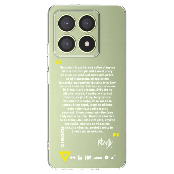 Picasee silikónový prehľadný obal pre Xiaomi 14T - Kazma - BUĎTE TROCHU YESMANI