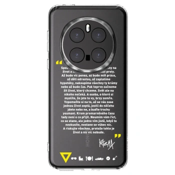 Picasee silikónový prehľadný obal pre Honor Magic7 Pro 5G - Kazma - BUĎTE TROCHU YESMANI
