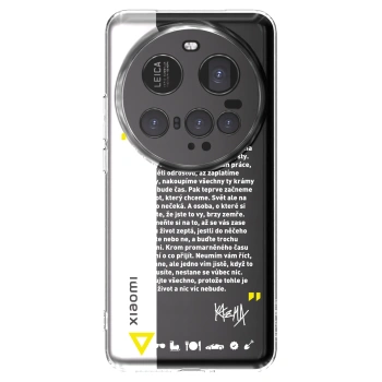 Picasee silikónový prehľadný obal pre Xiaomi 15 Ultra - Kazma - BUĎTE TROCHU YESMANI