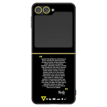 Obal pre Samsung Galaxy Z Flip6 5G - Kazma - BUĎTE TROCHU YESMANI