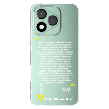 Picasee silikónový prehľadný obal pre Honor 400 Lite 5G - Kazma - BUĎTE TROCHU YESMANI