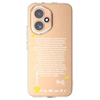Picasee silikónový prehľadný obal pre Honor 400 5G - Kazma - BUĎTE TROCHU YESMANI
