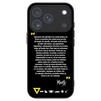 Picasee ULTIMATE CASE pro Apple iPhone 17 Pro - Kazma - BUĎTE TROCHU YESMANI