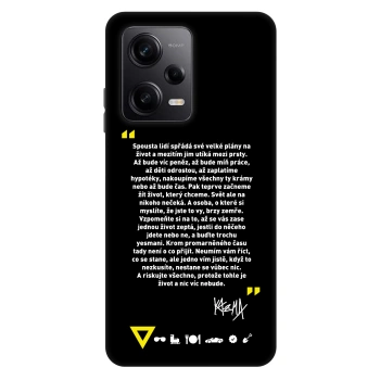 Obal pre Xiaomi Redmi Note 12 Pro 5G - Kazma - BUĎTE TROCHU YESMANI