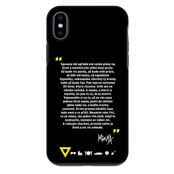 Obal pre Apple iPhone XS Max - Kazma - BUĎTE TROCHU YESMANI