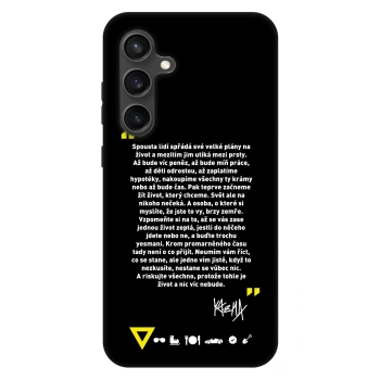 Obal pre Samsung Galaxy S24 FE S721B - Kazma - BUĎTE TROCHU YESMANI