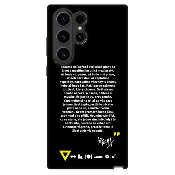 Obal pre Samsung Galaxy S22 Ultra 5G - Kazma - BUĎTE TROCHU YESMANI
