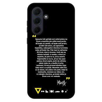 Obal pre Samsung Galaxy A35 5G A356B - Kazma - BUĎTE TROCHU YESMANI