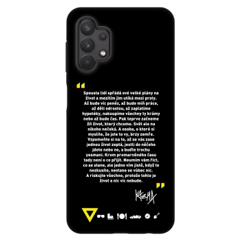 Obal pre Samsung Galaxy A32 5G A326B - Kazma - BUĎTE TROCHU YESMANI