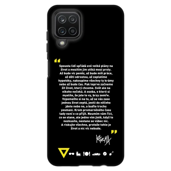 Obal pre Samsung Galaxy A12 A125F - Kazma - BUĎTE TROCHU YESMANI